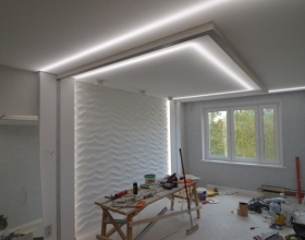 Плюсы и минусы немецких тканевых натяжных потолков