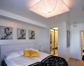 Виды светильников для натяжных потолков